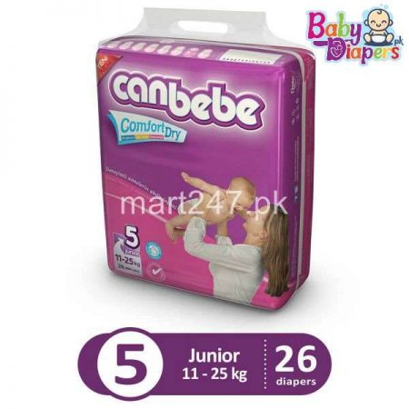 Canbebe Baby Diaperss Junior Size 5 (26 Pcs)