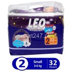 Leo Baby Diaperss Soft & Dry Size 2 (32 Pcs)