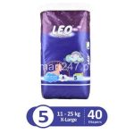 Leo Baby Diaperss Soft & Dry Size Extra Large (40 Pcs)