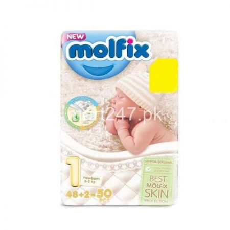 Molfix Baby Diaperss New Born Size 1 50 Pcs