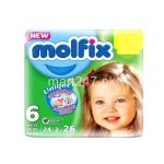 Molfix Baby Diaperss Extra Large Size 6 24 Pcs