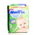 Molfix Baby Diaperss Midi Size 3 72 Pcs