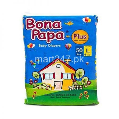 Bona Papa Diaperss Size Large 50 Pcs