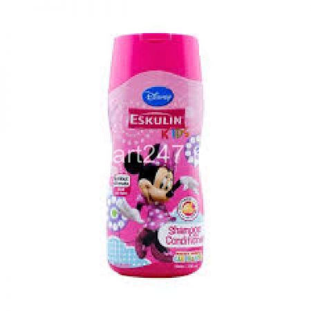 Disney Eskulin Kids Shampoo And Conditoner 200 Ml Pink