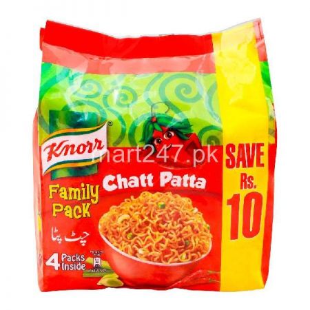 Knorr Family Pack Chatt Patta Noodles 4 Pack