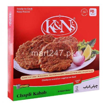 K&N'S Chapli Kabab 12 Pieces 888 G
