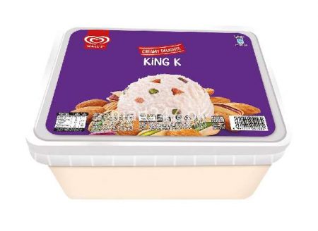 Walls Creamy Delights Khoya Kulfa Tub 1.4 L