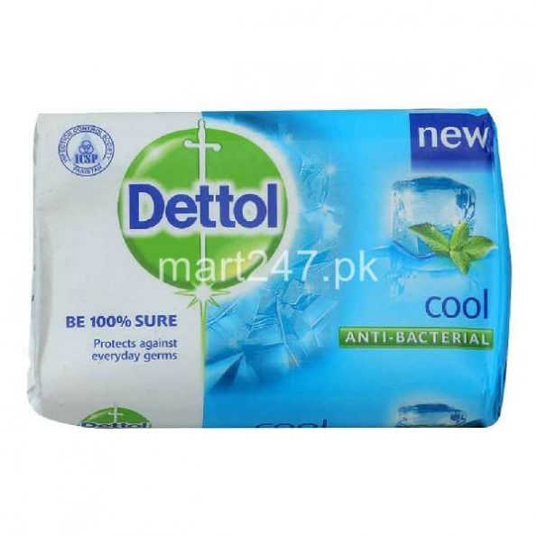 Dettol New Cool Antibecterial Soap 65 G