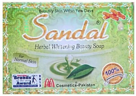 sandal herbal whitening soap