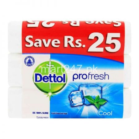 Dettol Cool Soap 85 G 3 Pack Bundle Deal