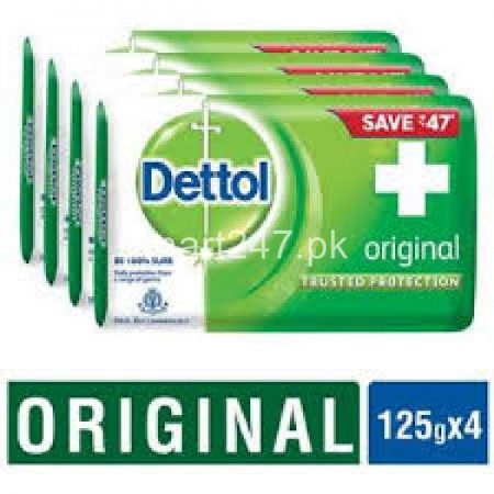Dettol Original Soap 130 G 4 Pack Bundle Deal