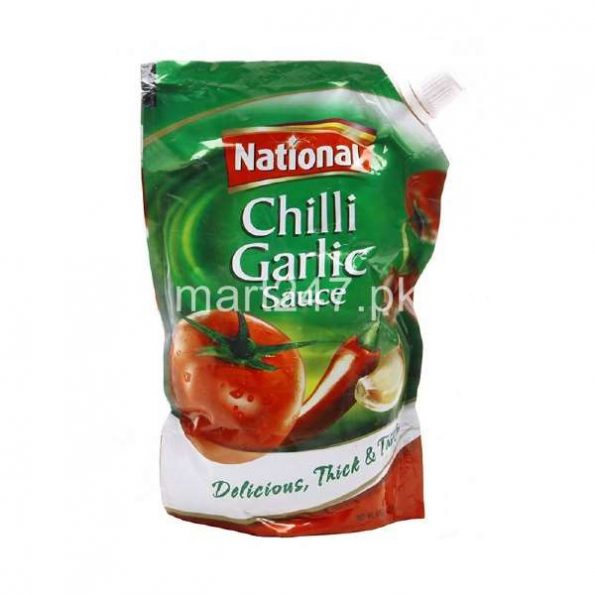 National Chilli Garlic Sauce Pouch 1 KG