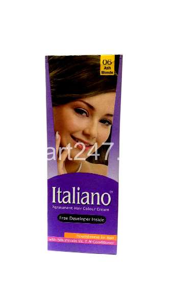 Italiano Hair Colour Ash Blonde Shade # 06