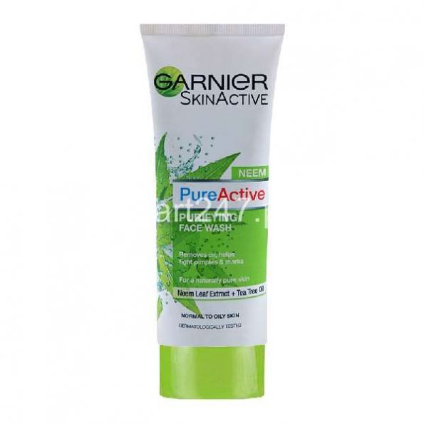 Garnier Pure Active Neem Face Wash 100 G