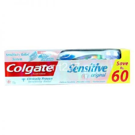 Colgate Sensitive Original Toothpaste With Brush 150 G