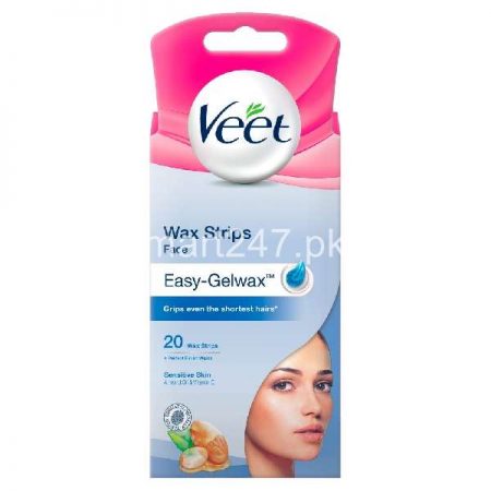 Veet Dry Skin Face Wax Strips
