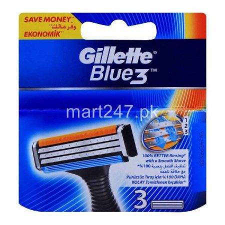 Gillette Blue3 Cartridge 3
