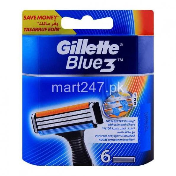 Gillette Blue3 Cartridge 6