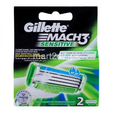 Gillette Mach 3 Sensitive 2 Cartridges