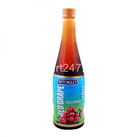Mitchell's Squash 800 Ml Red Grapes