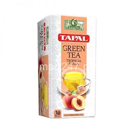 Tapal Green Tea Tropical Peach Tea Bags 30 Packs