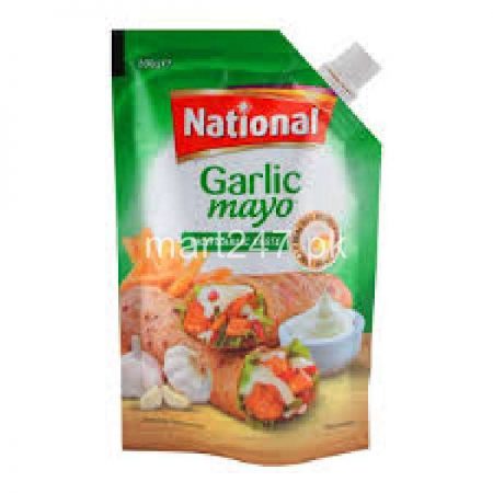 National Garlic Mayo Rich Garlic Taste 500 G