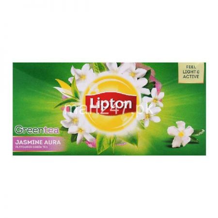 Unilever Lipton GREEN TEA bags Jasmine Aura 25 Packs