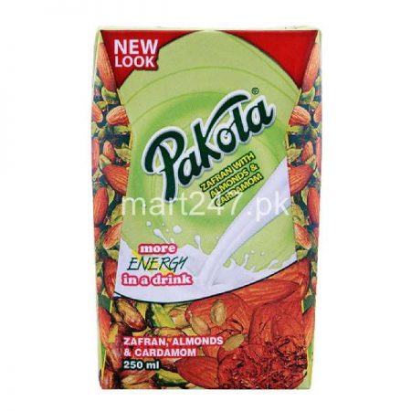 Pakola Flavored Milk 250 ML Zaffran Almond & cardamom New Look