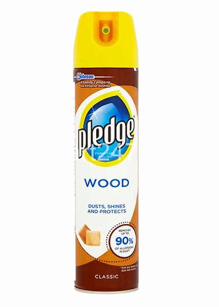 Pledge Wood Dusts Shines And Protects Spring Time Polish 250 Ml
