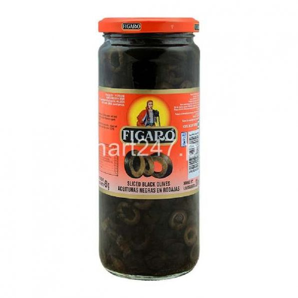Figaro Sliced Black olives 130 G