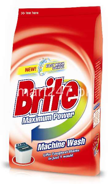 Brite Washing Powder Machine Wash 500 G