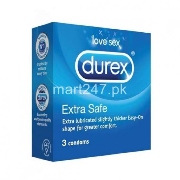 Durex Extra Safe Condom (3 Condoms)