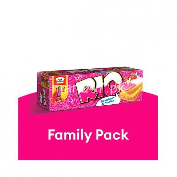 Peek Freans Rio Strawberry & Vanilla Family Pack