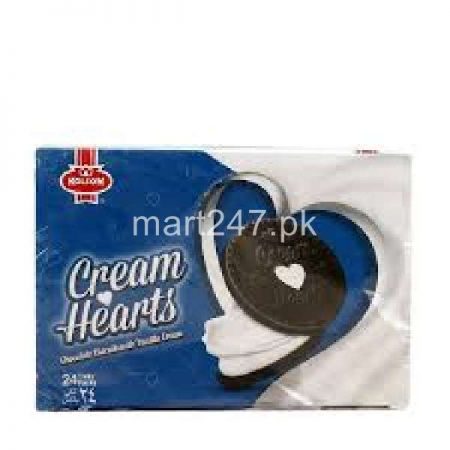 Kolson Cream Hearts 24 Ticky Pack Chocolate with Vanilla