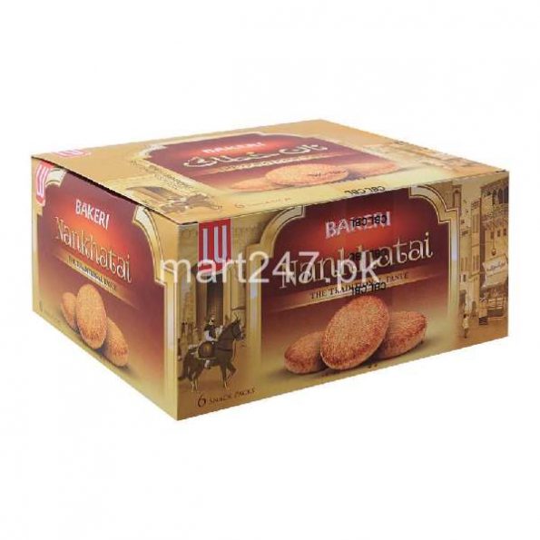 Lu Nankhatai Biscuits 12 Bar Packs