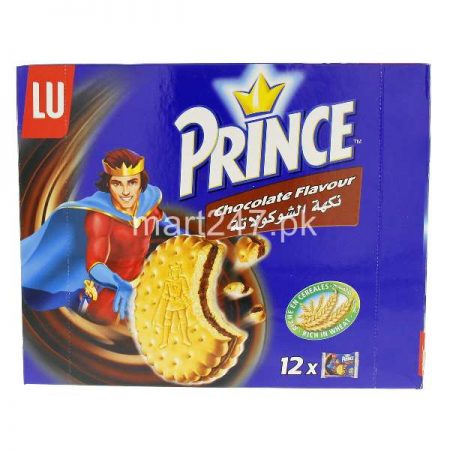 Lu Prince Chocolate Biscuits 12 Bar Pack