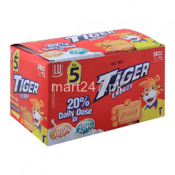 Lu Tiger Energy Biscuit 24 Snack Pack