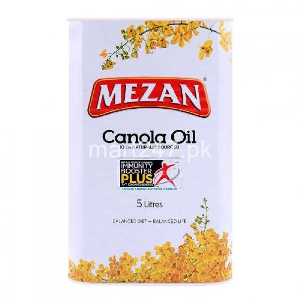 Mezan Canola Oil 0.5 L x 5