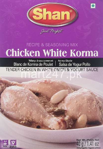 Shan Chicken White Korma Masala 40G