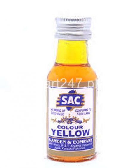 Sac Colour Yellow Food Colour 20 Ml