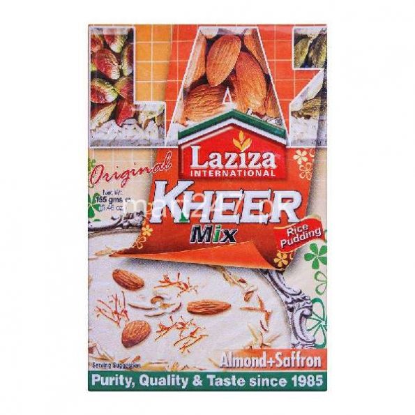 Laziza Kheer Mix Almond & Saffron 155 G Standard Pack