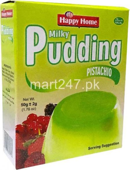 Happy Home Milky Pudding 50 G - Pistachio