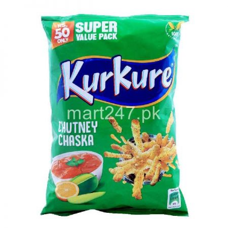 Kurkure Chutney Chaska 58 G Extra Value Pack