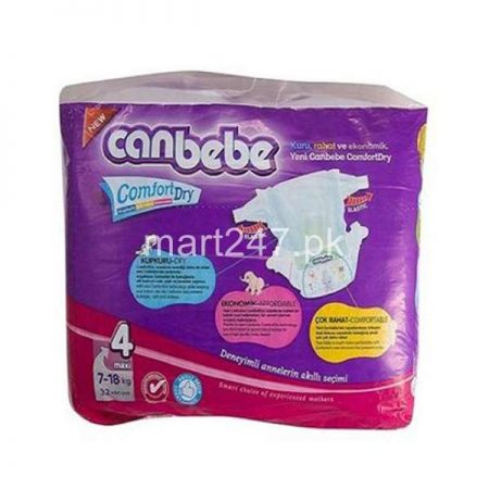 Canbebe Baby Diaperss Maxi Size 4 (32 Pcs)