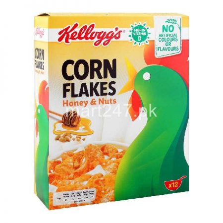 Kelloggs Corn Flakes Honey & Nuts 375 GM