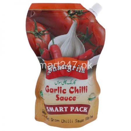 Shangrila Chilli Garlic Sauce Pouch 500G