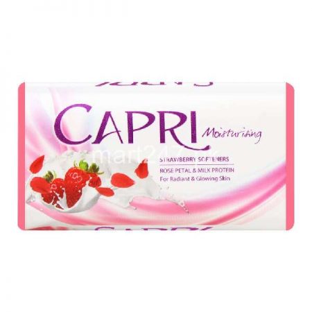 Capri Strawberry Softner Pink Soap 135 G