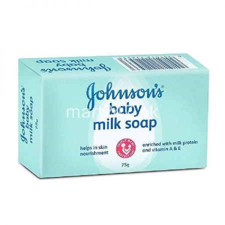 johnson's baby milk soap 100 g