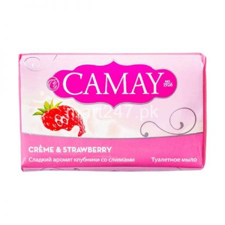 Camay Cream & Strawberry Soap 175 G