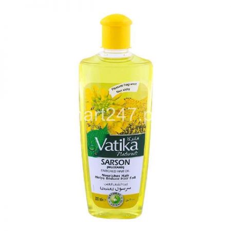 Vatika Sarson (Mustard) Hair Oil 200 ML